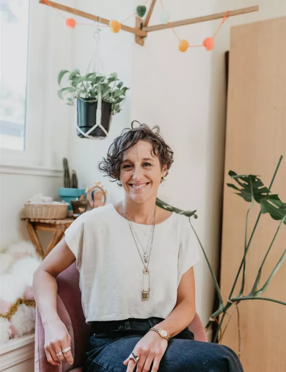 Photo of Ressler Ariyele aka "A", IFS therapist in Oakland