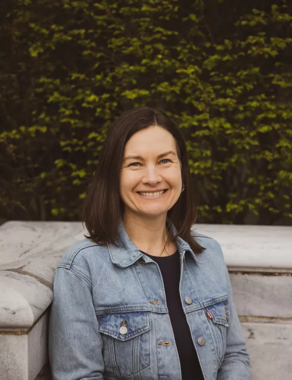 Photo of White, LPC, SEP Rebecca, IFS therapist in Eugene